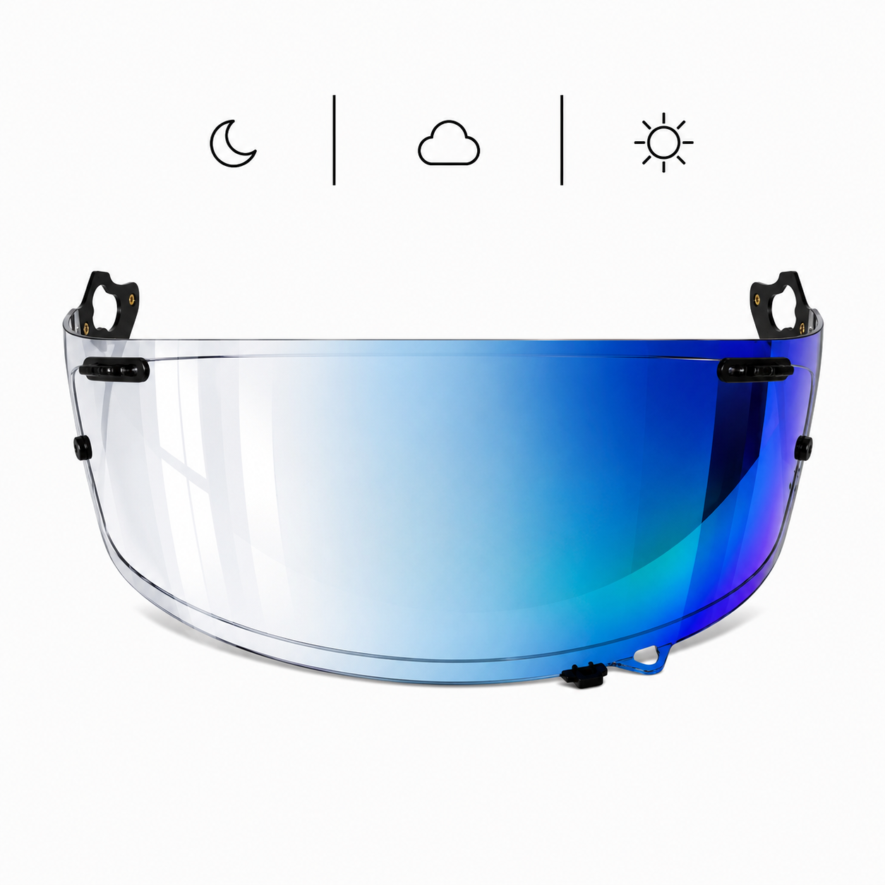 Photochromic visor for Arai Regent-X / Quantum-X / Corsair-X motorcycle helmet