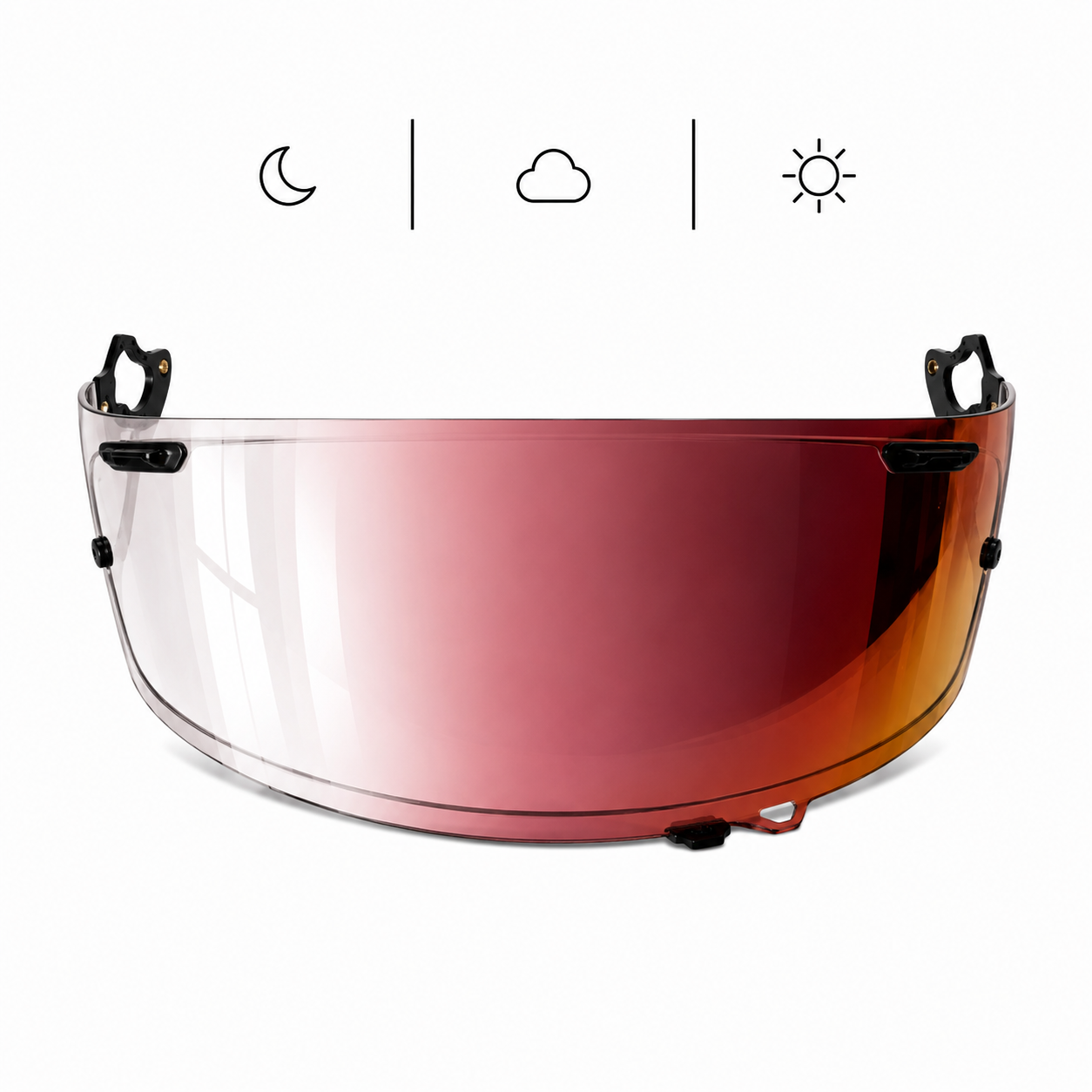 Photochromic visor for Arai Regent-X / Quantum-X / Corsair-X motorcycle helmet