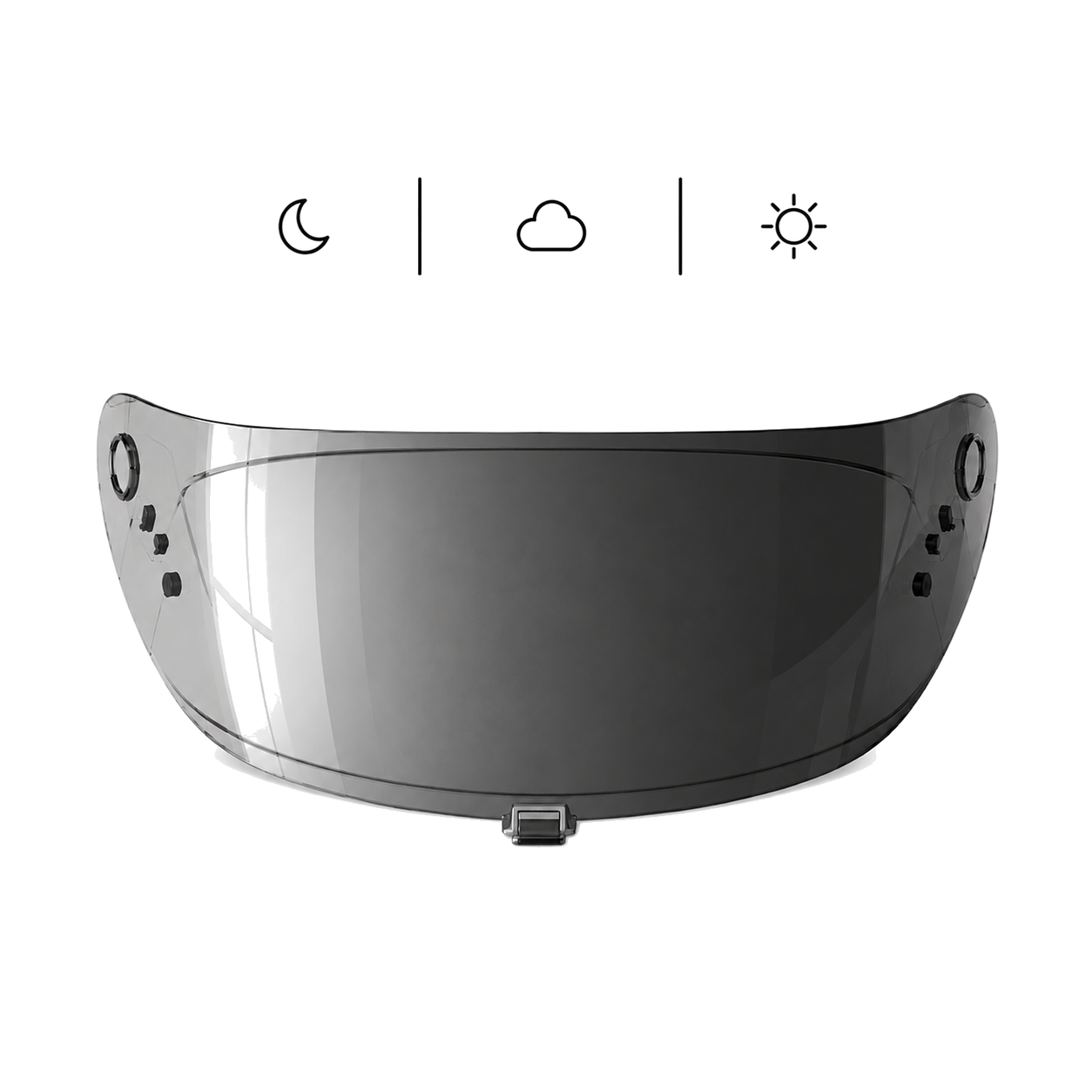 Photochromic visor for Scorpion EXO-R1 Air / ST1400 / T520 motorcycle helmet