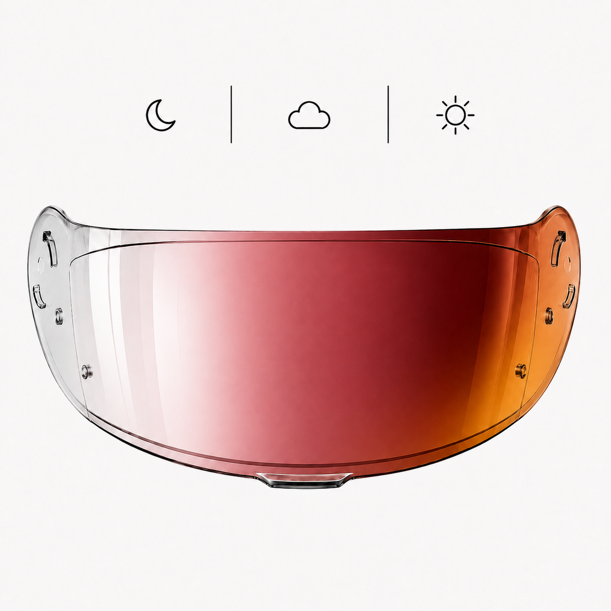 Photochromic Visor for Shoei Neotec 3