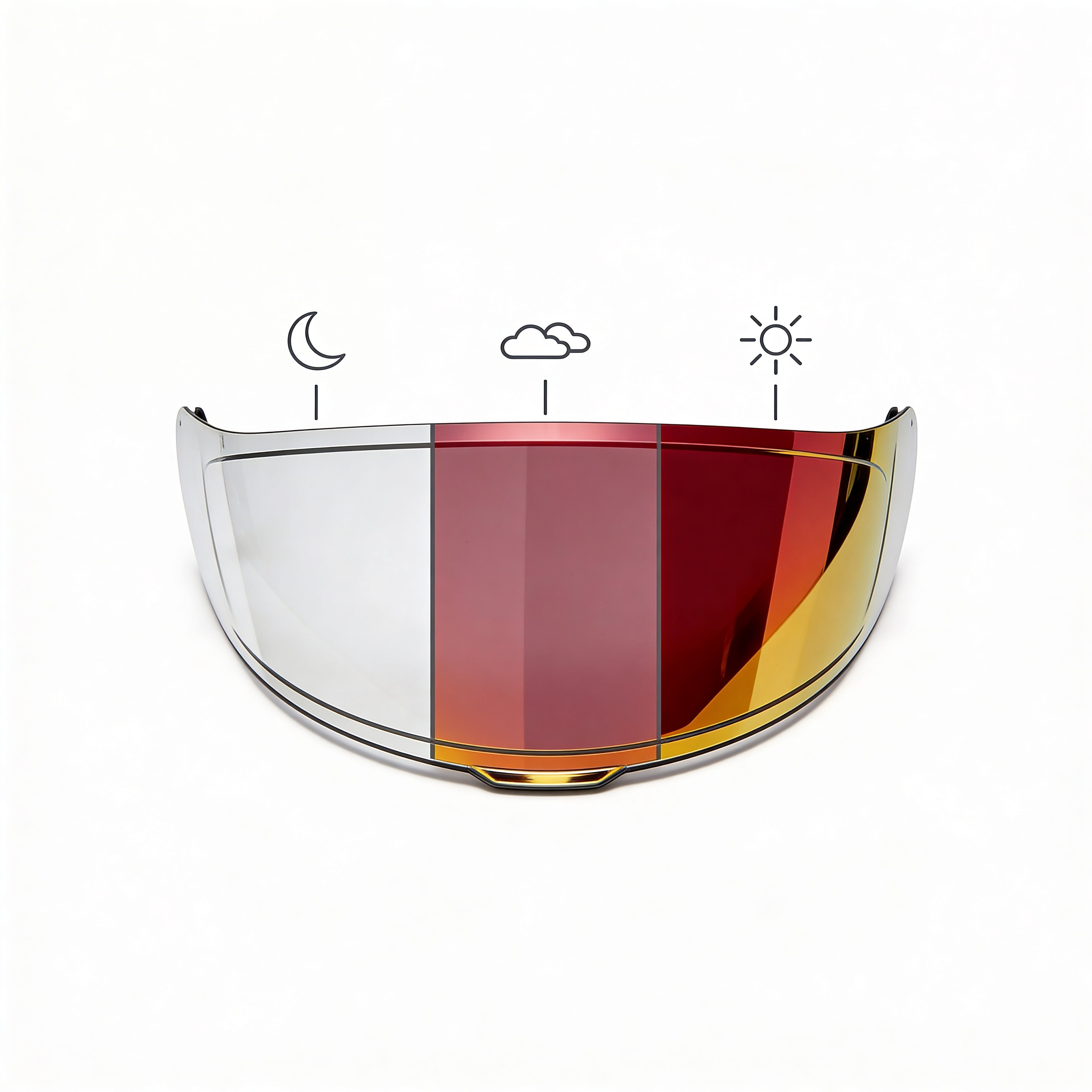 Photochromic Visor for Shoei RF-1400 | X-15